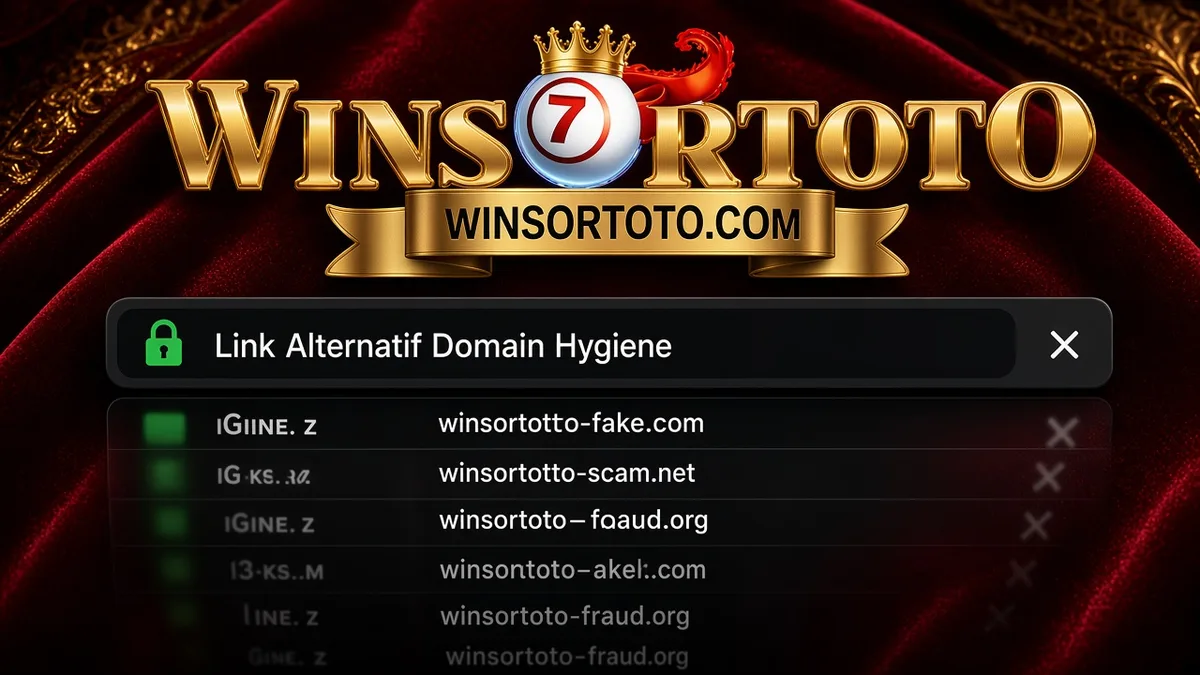 Link Alternatif WINSORTOTO — Cara Cek Tautan Anti Tipu