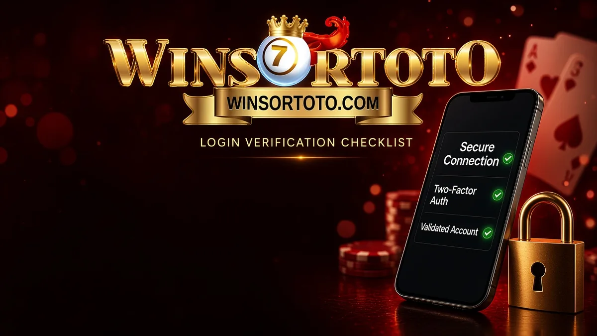 Login WINSORTOTO Gagal? 5 Cek Sebelum Isi Sandi