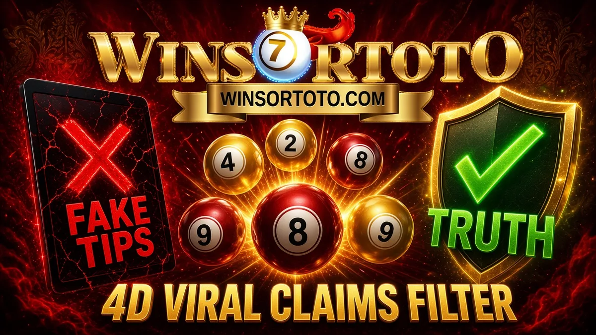 WINSORTOTO Togel 4D Viral? Baca Klaim Ini Dulu Sebelum Percaya